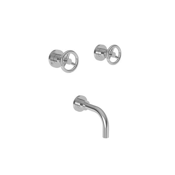 Newport Brass Tub Faucet, Polished Chrome, Wall 3-2925-26 - main